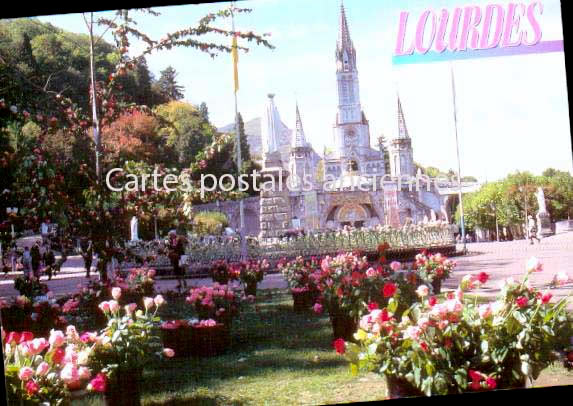 Cartes postales anciennes > CARTES POSTALES > carte postale ancienne > cartes-postales-ancienne.com Occitanie Hautes pyrenees Lourdes