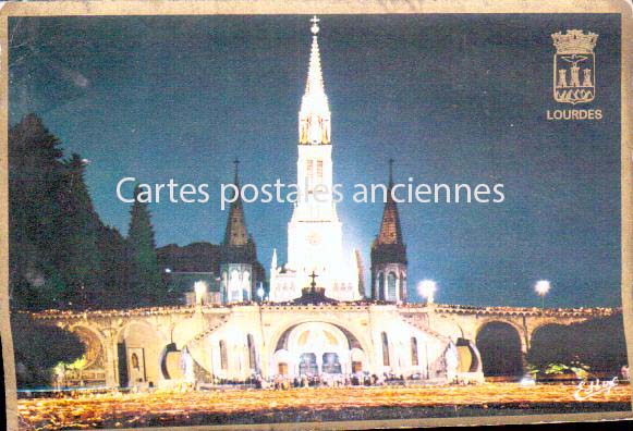Cartes postales anciennes > CARTES POSTALES > carte postale ancienne > cartes-postales-ancienne.com Occitanie Hautes pyrenees Lourdes