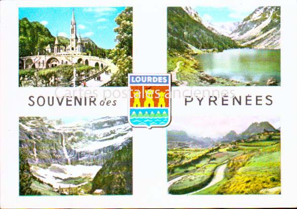 Cartes postales anciennes > CARTES POSTALES > carte postale ancienne > cartes-postales-ancienne.com Occitanie Hautes pyrenees Lourdes