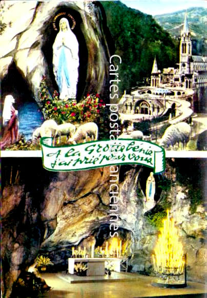 Cartes postales anciennes > CARTES POSTALES > carte postale ancienne > cartes-postales-ancienne.com Occitanie Hautes pyrenees Lourdes