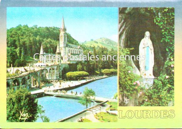 Cartes postales anciennes > CARTES POSTALES > carte postale ancienne > cartes-postales-ancienne.com Occitanie Hautes pyrenees Lourdes