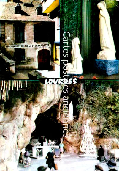 Cartes postales anciennes > CARTES POSTALES > carte postale ancienne > cartes-postales-ancienne.com Occitanie Hautes pyrenees Lourdes