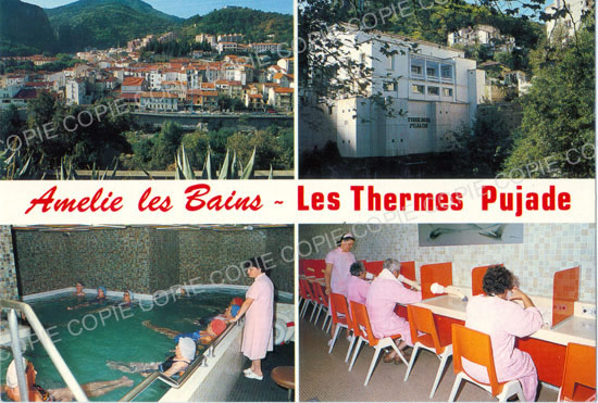 Cartes postales anciennes > CARTES POSTALES > carte postale ancienne > cartes-postales-ancienne.com Occitanie Pyrenees orientales Amelie Les Bains Palalda