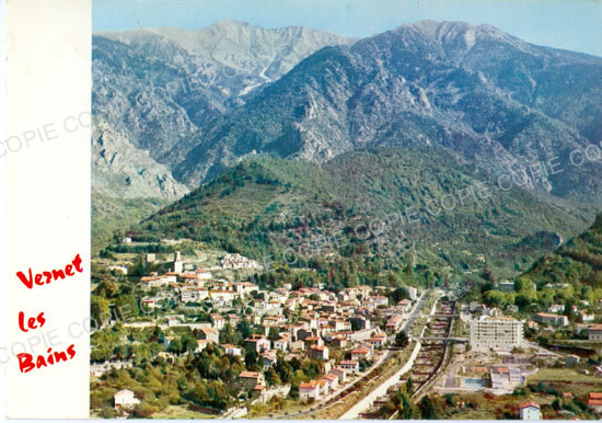 Cartes postales anciennes > CARTES POSTALES > carte postale ancienne > cartes-postales-ancienne.com Occitanie Pyrenees orientales Vernet Les Bains
