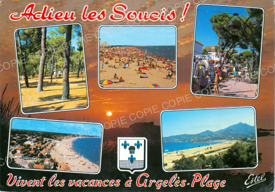 Cartes postales anciennes > CARTES POSTALES > carte postale ancienne > cartes-postales-ancienne.com Occitanie Pyrenees orientales Argeles Sur Mer
