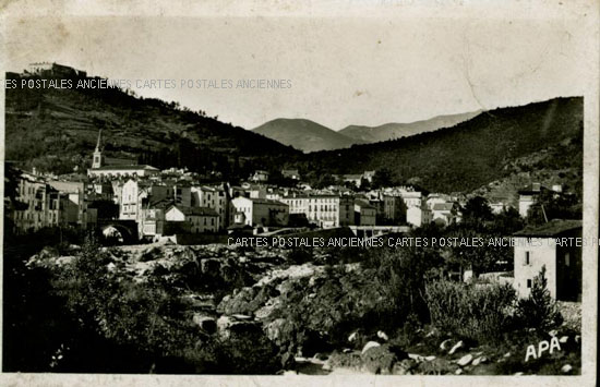 Cartes postales anciennes > CARTES POSTALES > carte postale ancienne > cartes-postales-ancienne.com Occitanie Pyrenees orientales Amelie Les Bains Palalda