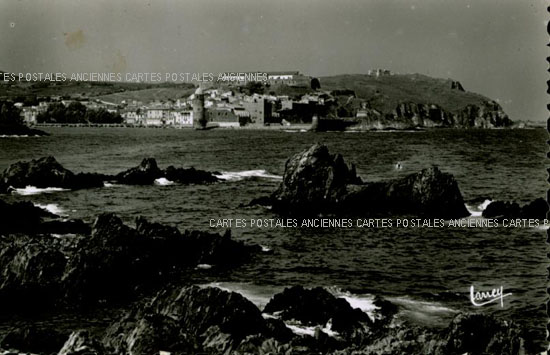 Cartes postales anciennes > CARTES POSTALES > carte postale ancienne > cartes-postales-ancienne.com Occitanie Pyrenees orientales Collioure