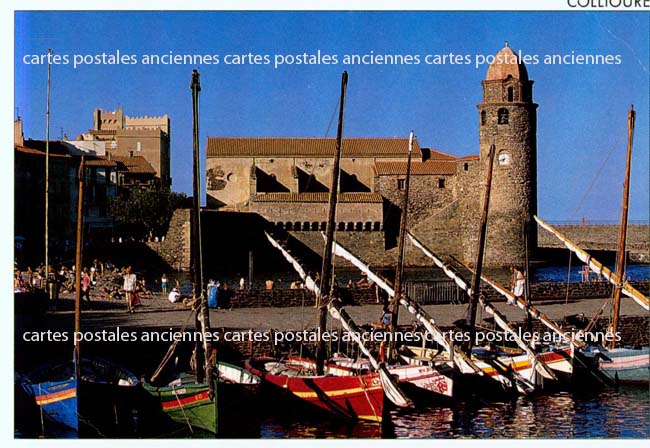 Cartes postales anciennes > CARTES POSTALES > carte postale ancienne > cartes-postales-ancienne.com Occitanie Pyrenees orientales Collioure