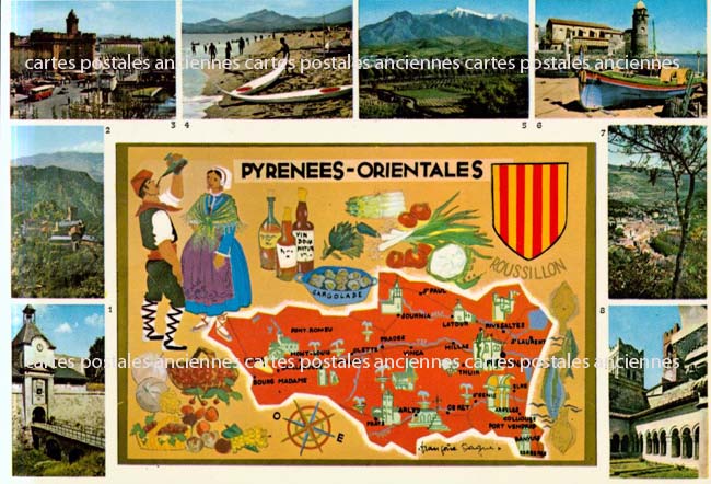 Cartes postales anciennes > CARTES POSTALES > carte postale ancienne > cartes-postales-ancienne.com Occitanie Pyrenees orientales Collioure