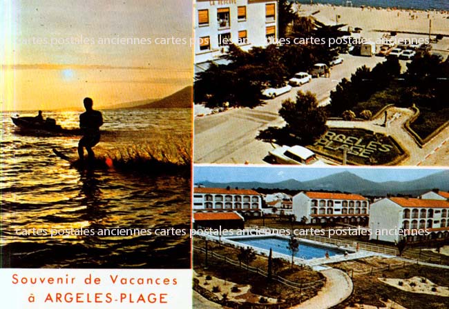 Cartes postales anciennes > CARTES POSTALES > carte postale ancienne > cartes-postales-ancienne.com Occitanie Pyrenees orientales Argeles Sur Mer