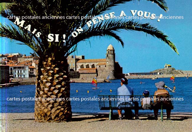 Cartes postales anciennes > CARTES POSTALES > carte postale ancienne > cartes-postales-ancienne.com Occitanie Pyrenees orientales Collioure