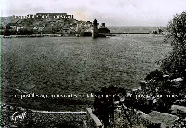 Cartes postales anciennes > CARTES POSTALES > carte postale ancienne > cartes-postales-ancienne.com Occitanie Pyrenees orientales Collioure