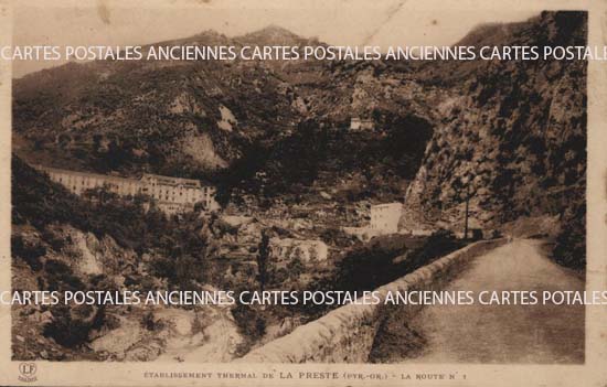 Cartes postales anciennes > CARTES POSTALES > carte postale ancienne > cartes-postales-ancienne.com Occitanie Pyrenees orientales Prats De Mollo La Preste