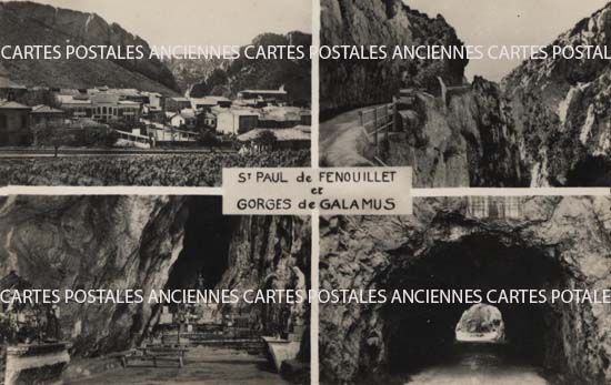 Cartes postales anciennes > CARTES POSTALES > carte postale ancienne > cartes-postales-ancienne.com Occitanie Pyrenees orientales Saint Paul De Fenouillet