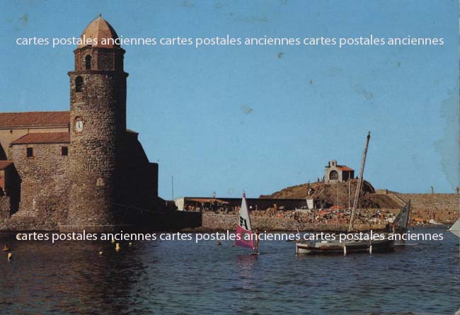 Cartes postales anciennes > CARTES POSTALES > carte postale ancienne > cartes-postales-ancienne.com Occitanie Pyrenees orientales Collioure