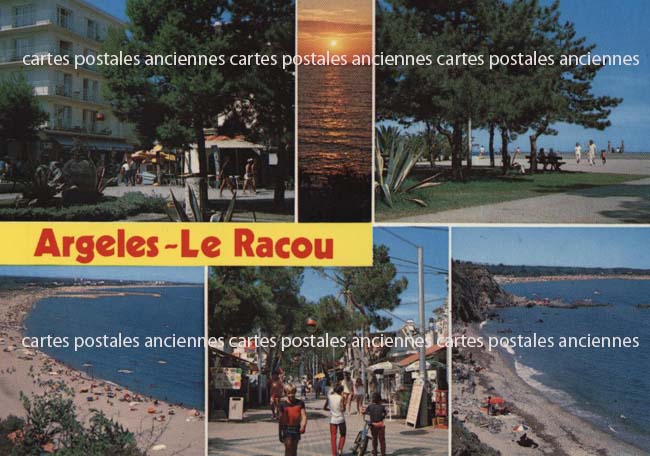 Cartes postales anciennes > CARTES POSTALES > carte postale ancienne > cartes-postales-ancienne.com Occitanie Pyrenees orientales Argeles Sur Mer