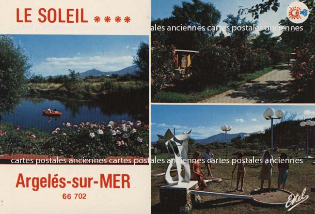 Cartes postales anciennes > CARTES POSTALES > carte postale ancienne > cartes-postales-ancienne.com Occitanie Pyrenees orientales Argeles Sur Mer