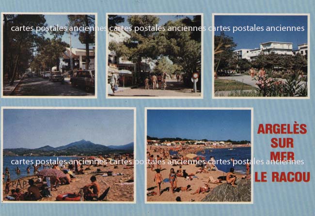 Cartes postales anciennes > CARTES POSTALES > carte postale ancienne > cartes-postales-ancienne.com Occitanie Pyrenees orientales Argeles Sur Mer