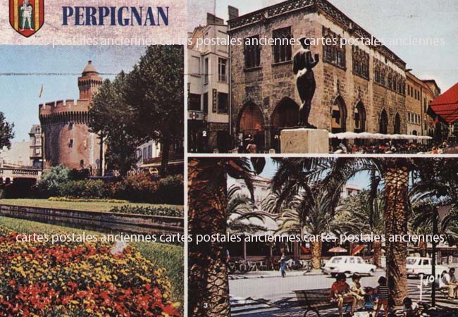 Cartes postales anciennes > CARTES POSTALES > carte postale ancienne > cartes-postales-ancienne.com Occitanie Pyrenees orientales Perpignan