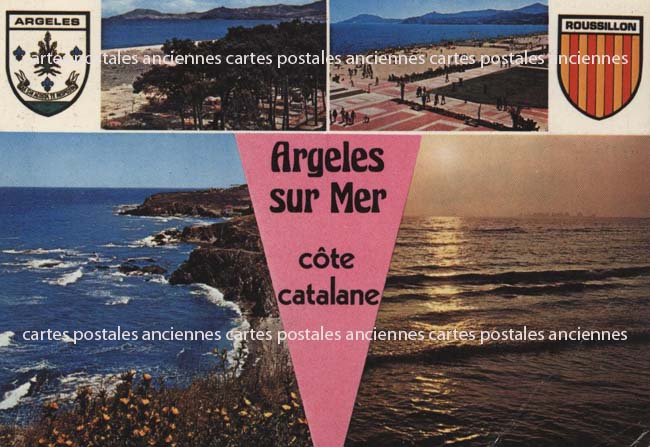 Cartes postales anciennes > CARTES POSTALES > carte postale ancienne > cartes-postales-ancienne.com Occitanie Pyrenees orientales Argeles Sur Mer