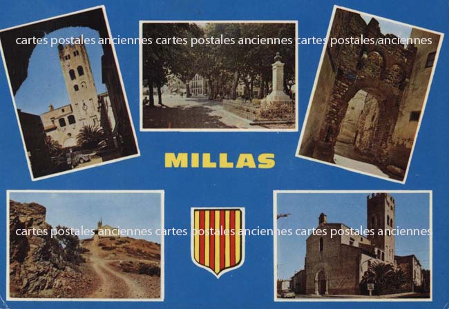 Cartes postales anciennes > CARTES POSTALES > carte postale ancienne > cartes-postales-ancienne.com Occitanie Pyrenees orientales Millas