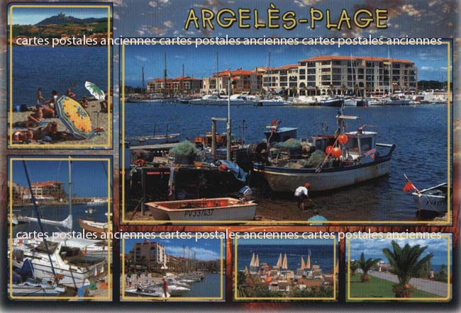 Cartes postales anciennes > CARTES POSTALES > carte postale ancienne > cartes-postales-ancienne.com Occitanie Pyrenees orientales Argeles Sur Mer