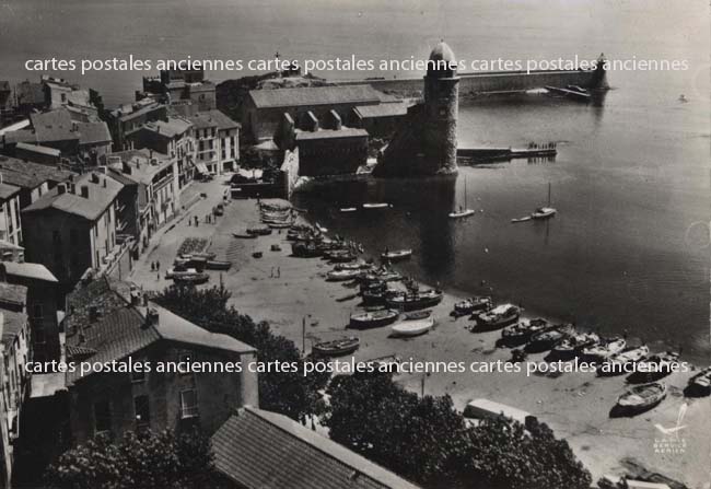 Cartes postales anciennes > CARTES POSTALES > carte postale ancienne > cartes-postales-ancienne.com Occitanie Pyrenees orientales Collioure