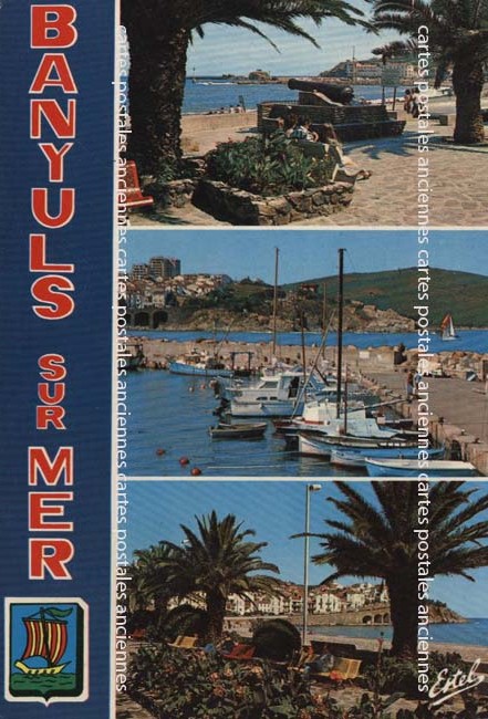 Cartes postales anciennes > CARTES POSTALES > carte postale ancienne > cartes-postales-ancienne.com Occitanie Pyrenees orientales Banyuls Sur Mer