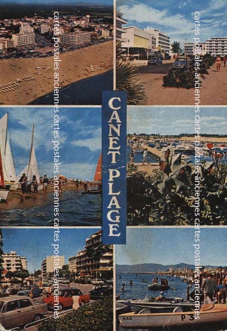 Cartes postales anciennes > CARTES POSTALES > carte postale ancienne > cartes-postales-ancienne.com Occitanie Pyrenees orientales Canet En Roussillon