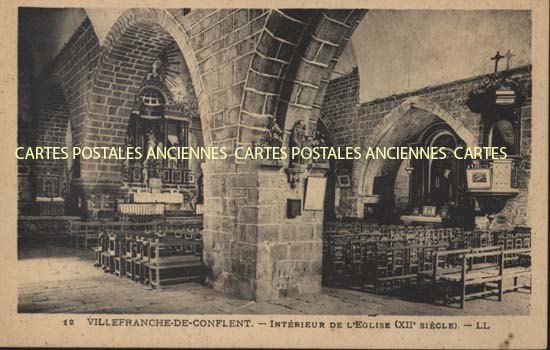 Cartes postales anciennes > CARTES POSTALES > carte postale ancienne > cartes-postales-ancienne.com Occitanie Pyrenees orientales Villefranche De Conflent
