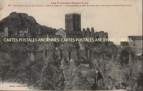 Cartes postales anciennes > CARTES POSTALES > carte postale ancienne > cartes-postales-ancienne.com Occitanie Pyrenees orientales Saint Martin