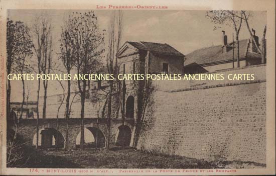 Cartes postales anciennes > CARTES POSTALES > carte postale ancienne > cartes-postales-ancienne.com Occitanie Pyrenees orientales Mont Louis