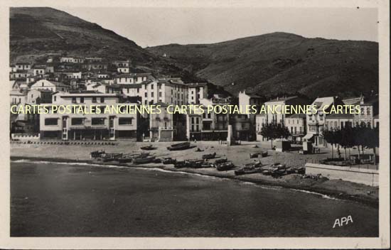 Cartes postales anciennes > CARTES POSTALES > carte postale ancienne > cartes-postales-ancienne.com Occitanie Pyrenees orientales Cerbere