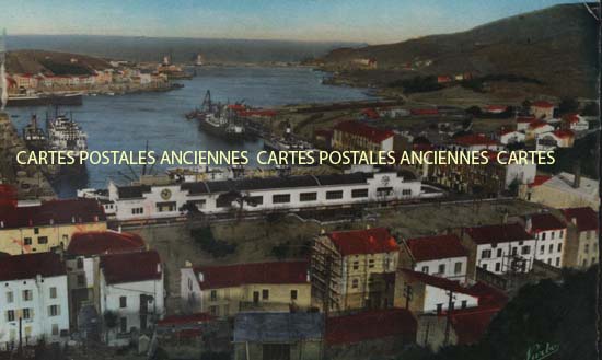 Cartes postales anciennes > CARTES POSTALES > carte postale ancienne > cartes-postales-ancienne.com Occitanie Pyrenees orientales Port Vendres