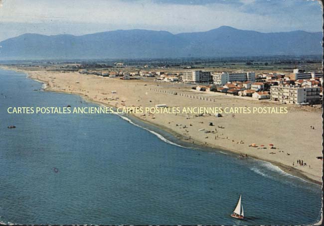 Cartes postales anciennes > CARTES POSTALES > carte postale ancienne > cartes-postales-ancienne.com Occitanie Pyrenees orientales Saint Cyprien Plage