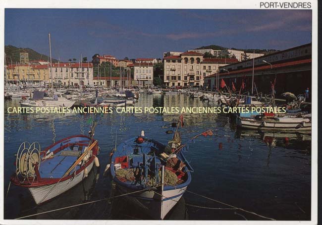 Cartes postales anciennes > CARTES POSTALES > carte postale ancienne > cartes-postales-ancienne.com Occitanie Pyrenees orientales Port Vendres