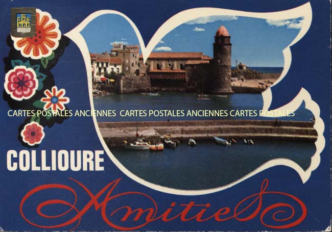 Cartes postales anciennes > CARTES POSTALES > carte postale ancienne > cartes-postales-ancienne.com Occitanie Pyrenees orientales Collioure