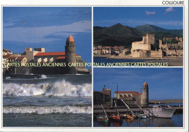 Cartes postales anciennes > CARTES POSTALES > carte postale ancienne > cartes-postales-ancienne.com Occitanie Pyrenees orientales Collioure