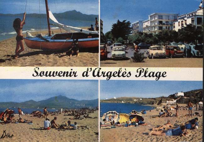 Cartes postales anciennes > CARTES POSTALES > carte postale ancienne > cartes-postales-ancienne.com Occitanie Pyrenees orientales Argeles Plage