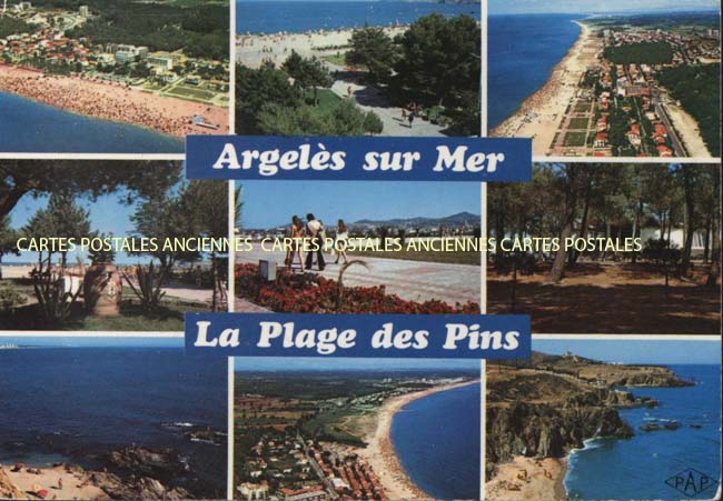 Cartes postales anciennes > CARTES POSTALES > carte postale ancienne > cartes-postales-ancienne.com Occitanie Pyrenees orientales Argeles Sur Mer