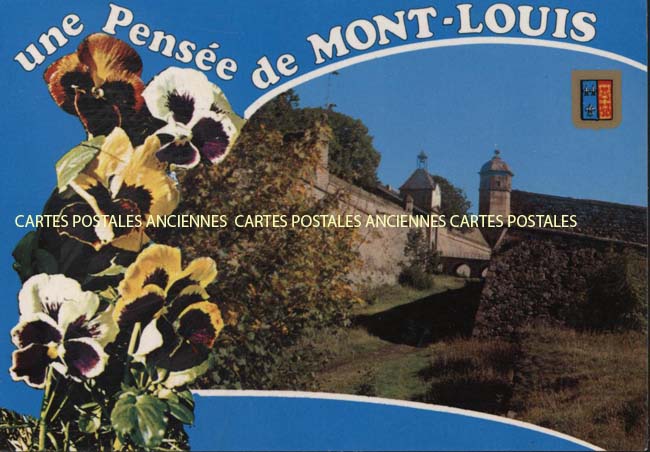 Cartes postales anciennes > CARTES POSTALES > carte postale ancienne > cartes-postales-ancienne.com Occitanie Pyrenees orientales Mont Louis