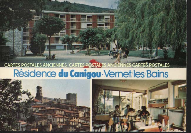 Cartes postales anciennes > CARTES POSTALES > carte postale ancienne > cartes-postales-ancienne.com Occitanie Pyrenees orientales Vernet Les Bains