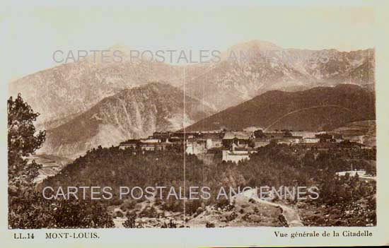 Cartes postales anciennes > CARTES POSTALES > carte postale ancienne > cartes-postales-ancienne.com Occitanie Pyrenees orientales Mont Louis