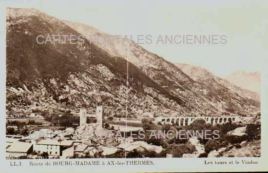 Cartes postales anciennes > CARTES POSTALES > carte postale ancienne > cartes-postales-ancienne.com Occitanie Pyrenees orientales Bourg Madame