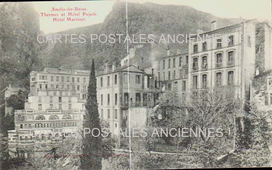 Cartes postales anciennes > CARTES POSTALES > carte postale ancienne > cartes-postales-ancienne.com Occitanie Pyrenees orientales Amelie Les Bains Palalda