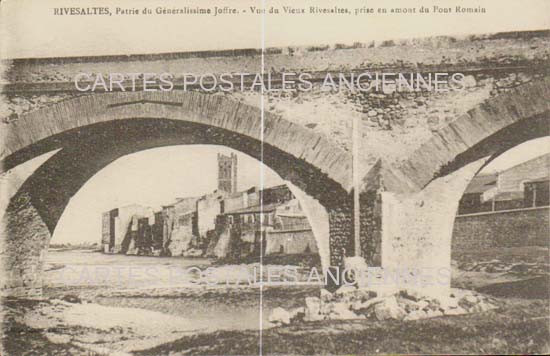 Cartes postales anciennes > CARTES POSTALES > carte postale ancienne > cartes-postales-ancienne.com Occitanie Pyrenees orientales Rivesaltes