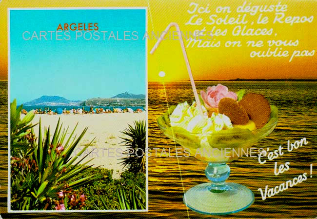 Cartes postales anciennes > CARTES POSTALES > carte postale ancienne > cartes-postales-ancienne.com Occitanie Pyrenees orientales Argeles Sur Mer