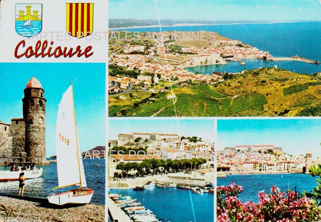 Cartes postales anciennes > CARTES POSTALES > carte postale ancienne > cartes-postales-ancienne.com Occitanie Pyrenees orientales Collioure