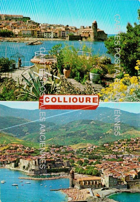 Cartes postales anciennes > CARTES POSTALES > carte postale ancienne > cartes-postales-ancienne.com Occitanie Pyrenees orientales Collioure