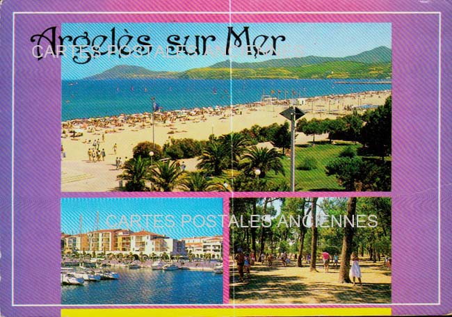 Cartes postales anciennes > CARTES POSTALES > carte postale ancienne > cartes-postales-ancienne.com Occitanie Pyrenees orientales Argeles Sur Mer